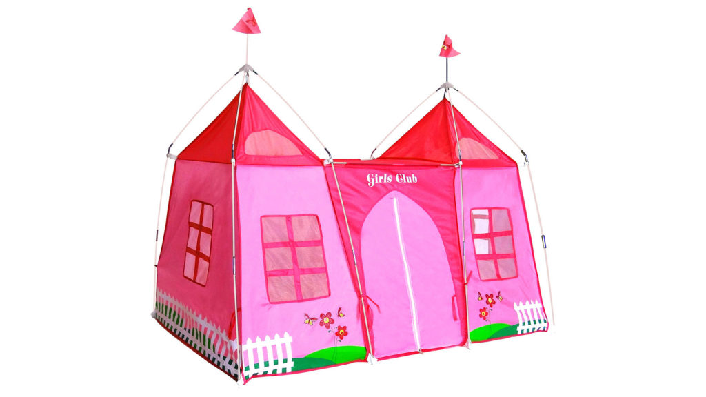 Girl's Pop-Up Tent and Tunnel - Pink Blossom House – M&M Sales Enterprises,  Inc